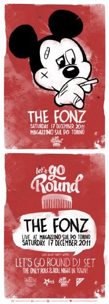 ✖ LET\'S GO\'ROUND ✖ 17 DICEMBRE ✖ + THE FONZ Live!