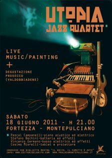 Utopia Jazz Quartet live in Montepulciano