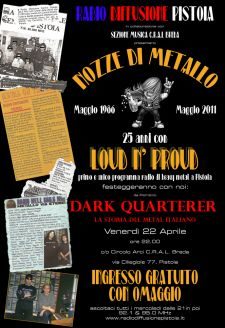 Radio Diffusione Pistoia\'s Loud N\'Proud 25th anniversary