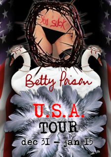 Betty Poison: the USA tour 2010/11