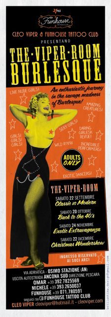 Cleo Viper. The Viper Room Burlesque