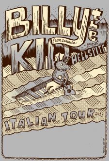 BILLY THE KID ITALIAN TOUR 2013
