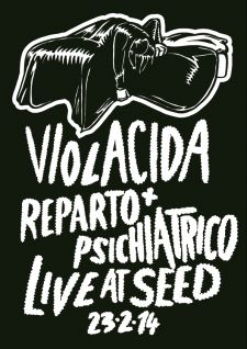 VIOLACIDA + REPARTO PSICHIATRICO