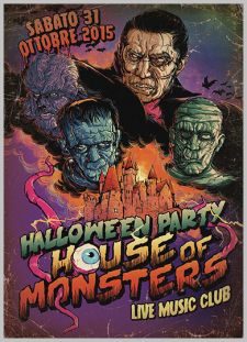 HALLOWEEN PARTY - HOUSE OF MONSTERS