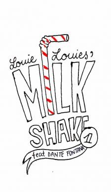 The Louie Louies Milkshake Logo