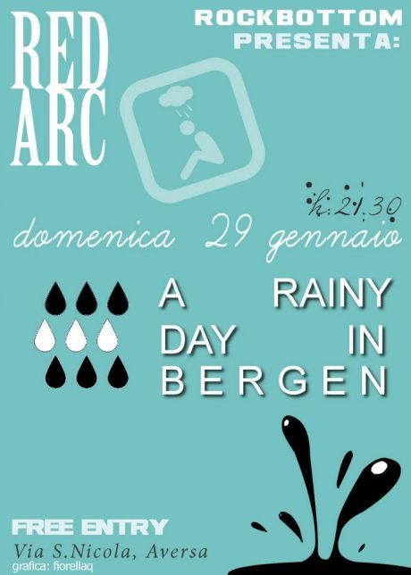 a rainy day in bergen